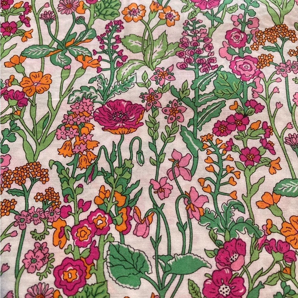 NWT J.Crew Home Table Runner Made with Liberty Fabric 12” x 108”